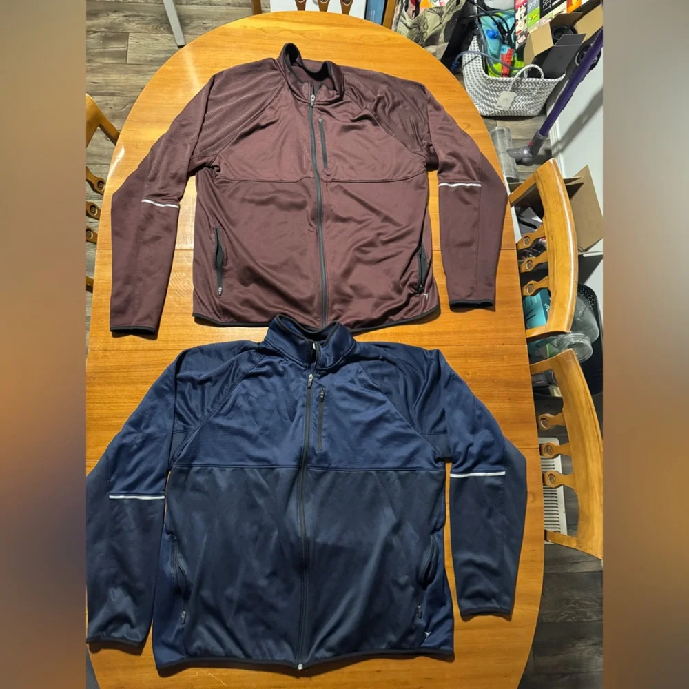 Men's Navy and Maroon Old Navy Track Jackets XXXL. - Picture 2 of 9